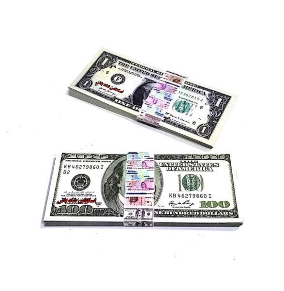 اسکناس فانتزی بازی طرح دلار